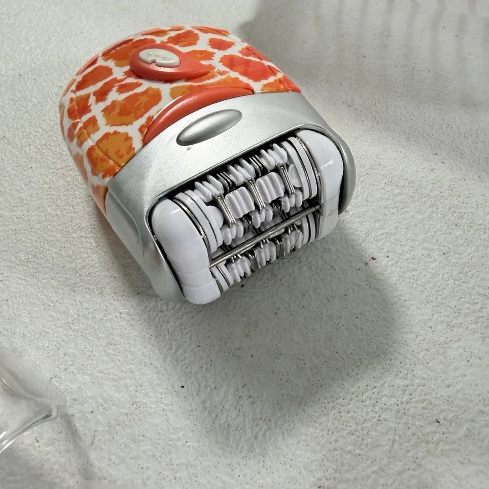 Emjoi Erase E60 Double Head Hair Remover‎ Trimmer Epilator Orange